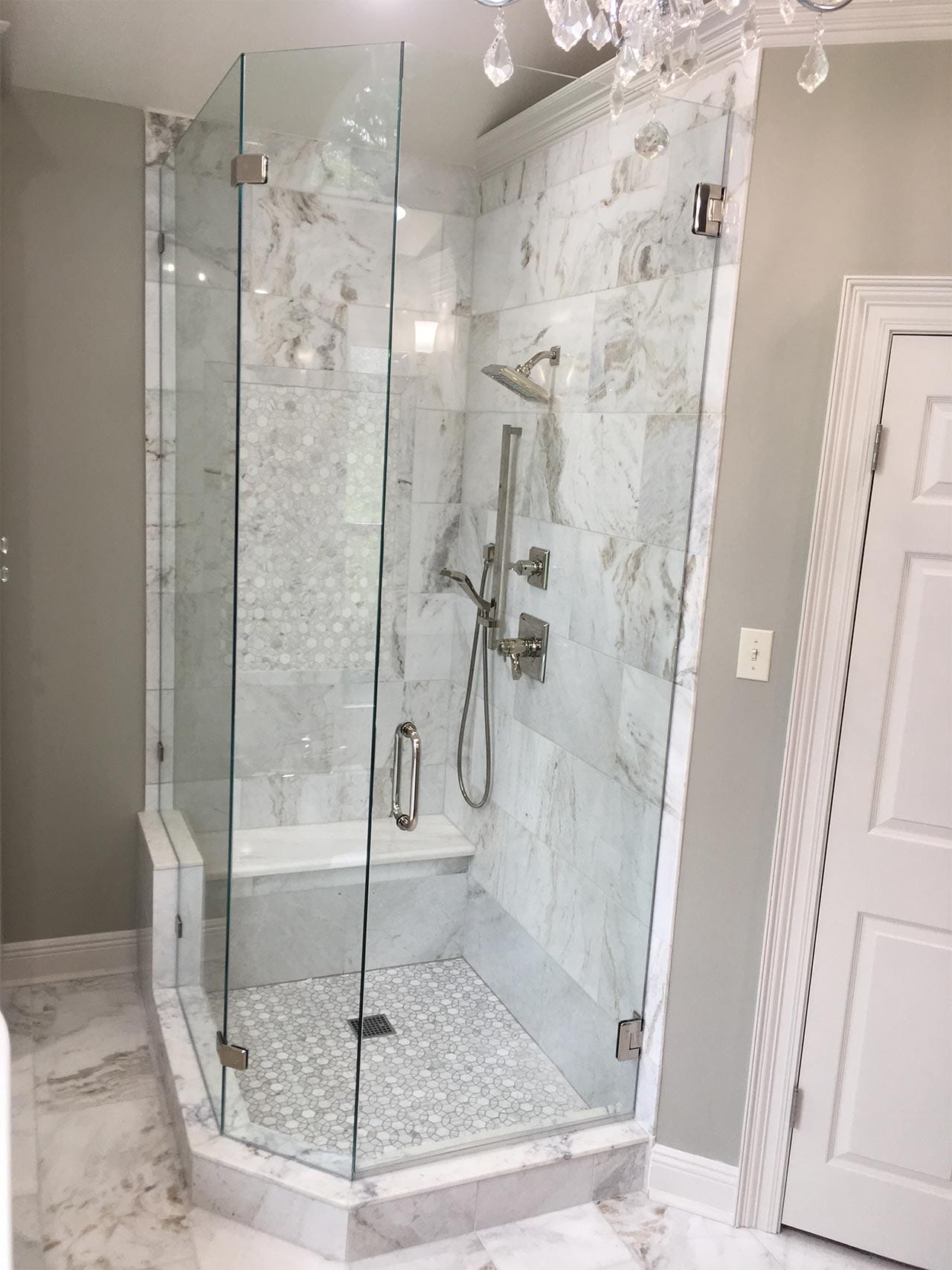 Custom Shower Glass, Options & Fixtures, Shower Doors Portfolio