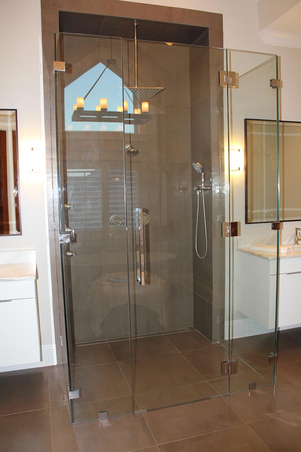 Custom Shower, Options & Fixtures, Shower Doors Portfolio