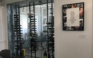 Wine Room Enclosure, Custom Glass, Custom Glass Portfolio