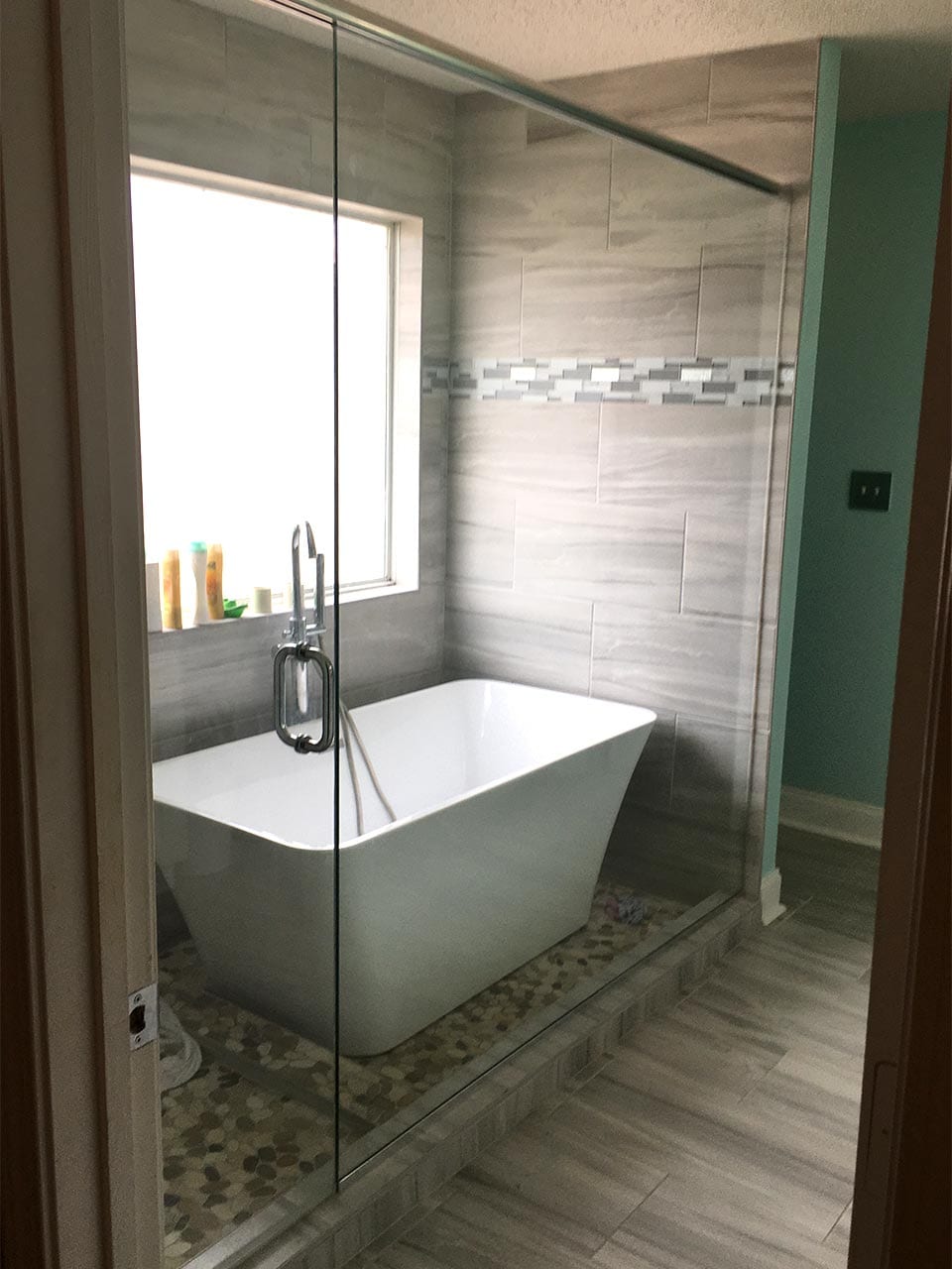 Shower Door Installation by Reliable Glass & Mirror