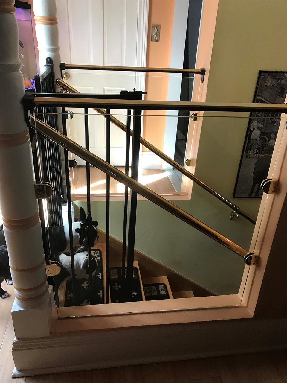 Custom Glass Railings for Stairs by Reliable Glass & Mirror